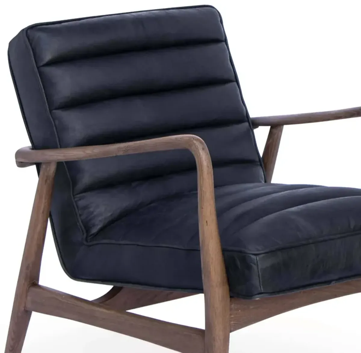 Piper Chair (Antique Black Leather)