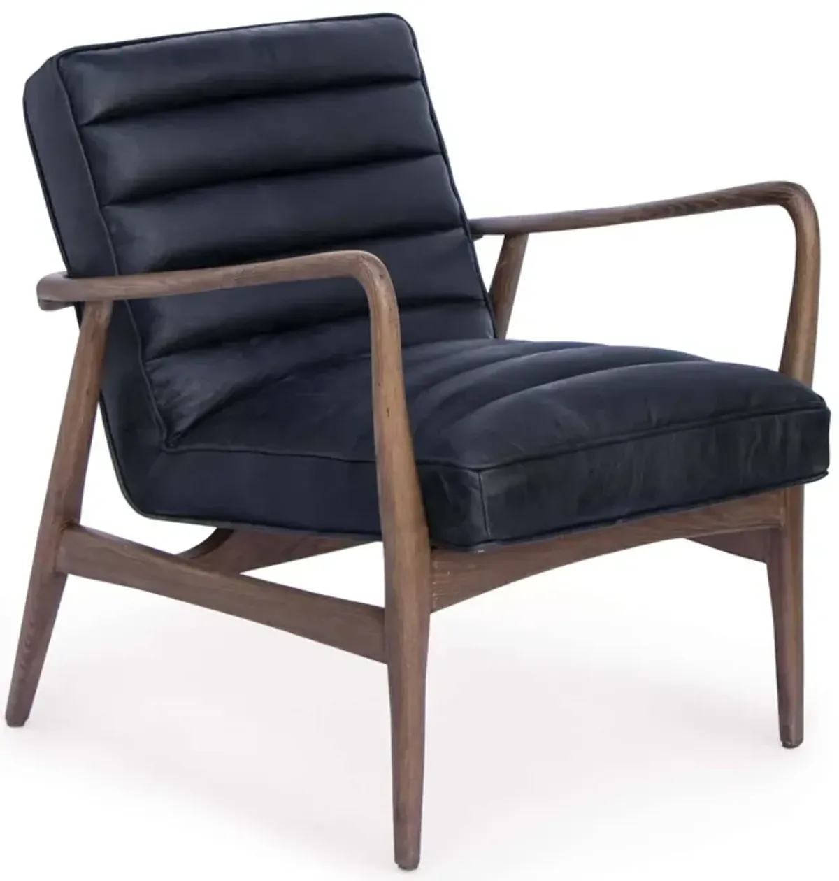 Piper Chair (Antique Black Leather)