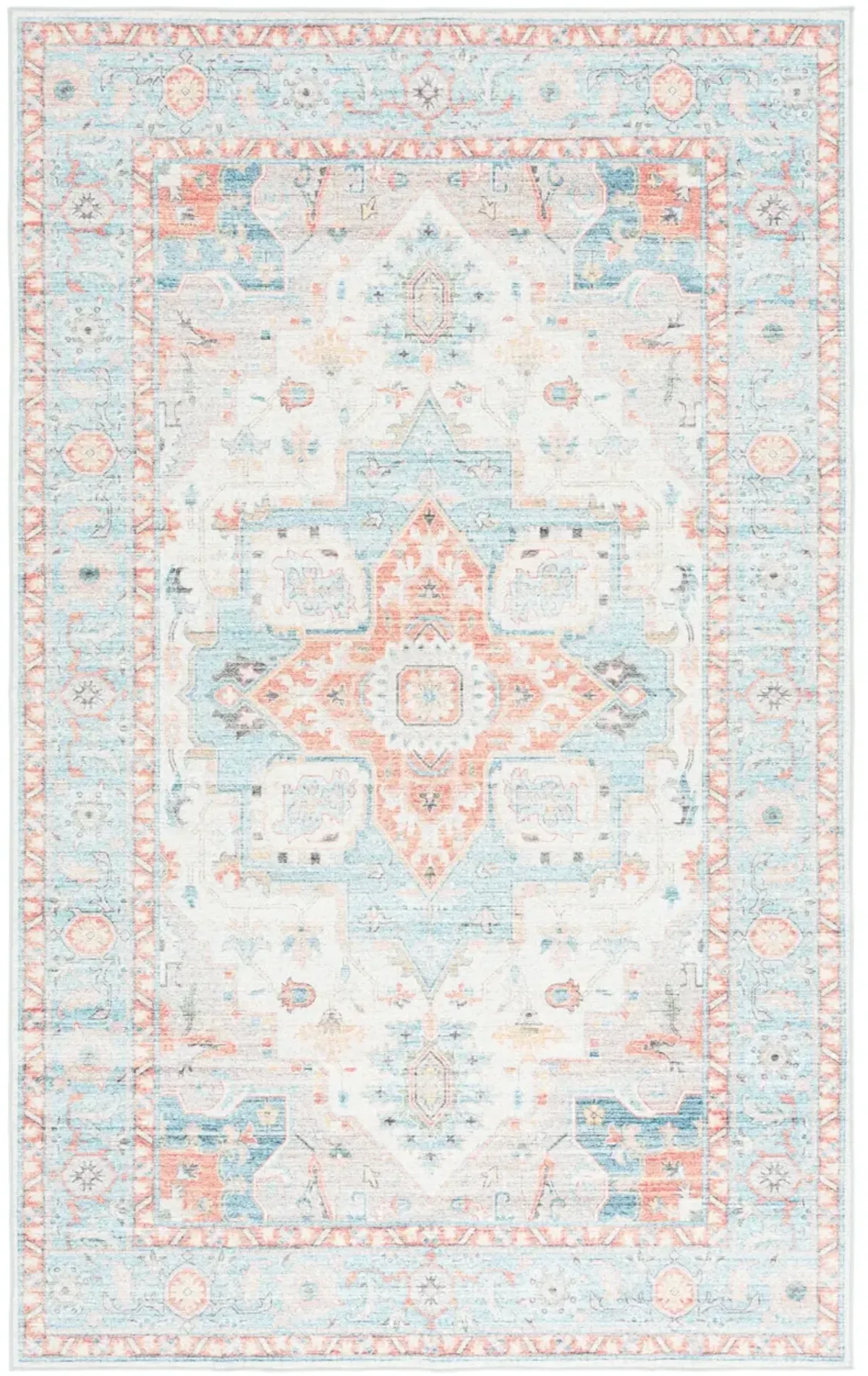 ARIZONA 913 TURQUOISE  9' x 12' Large Rectangle Rug