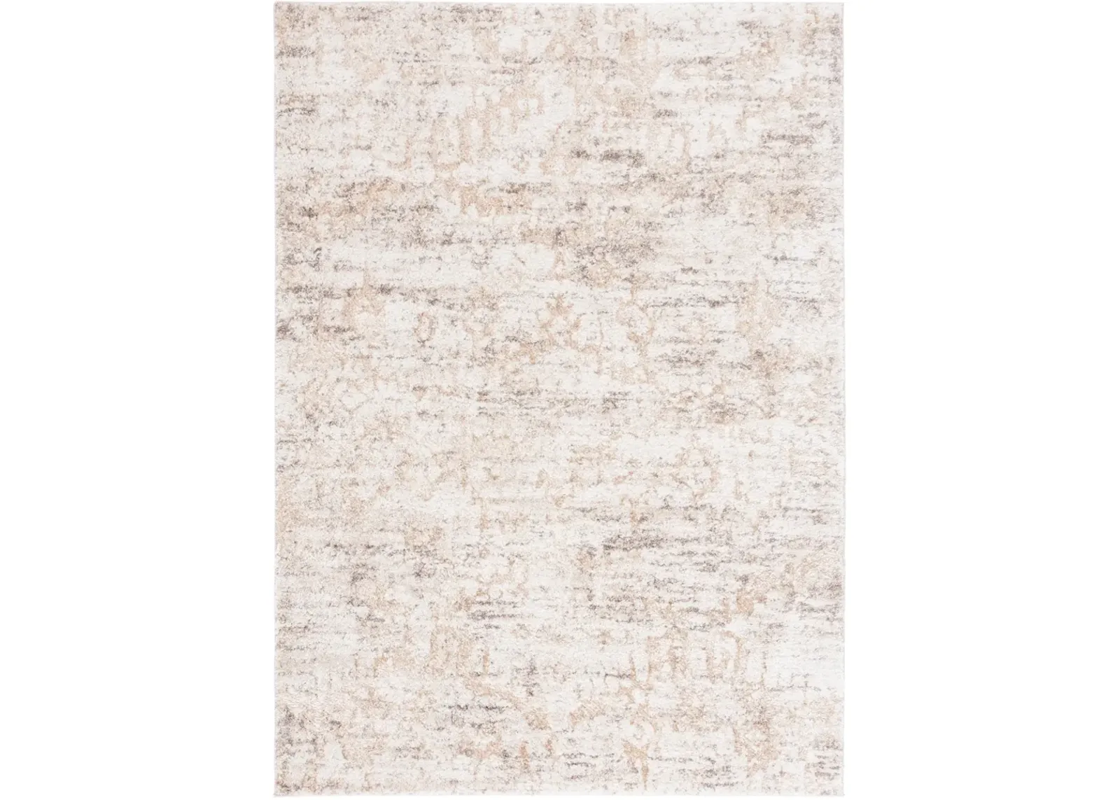 RAVINE SHAG 350 BEIGE  5'-3' x 7'-6' Medium Rectangle Rug