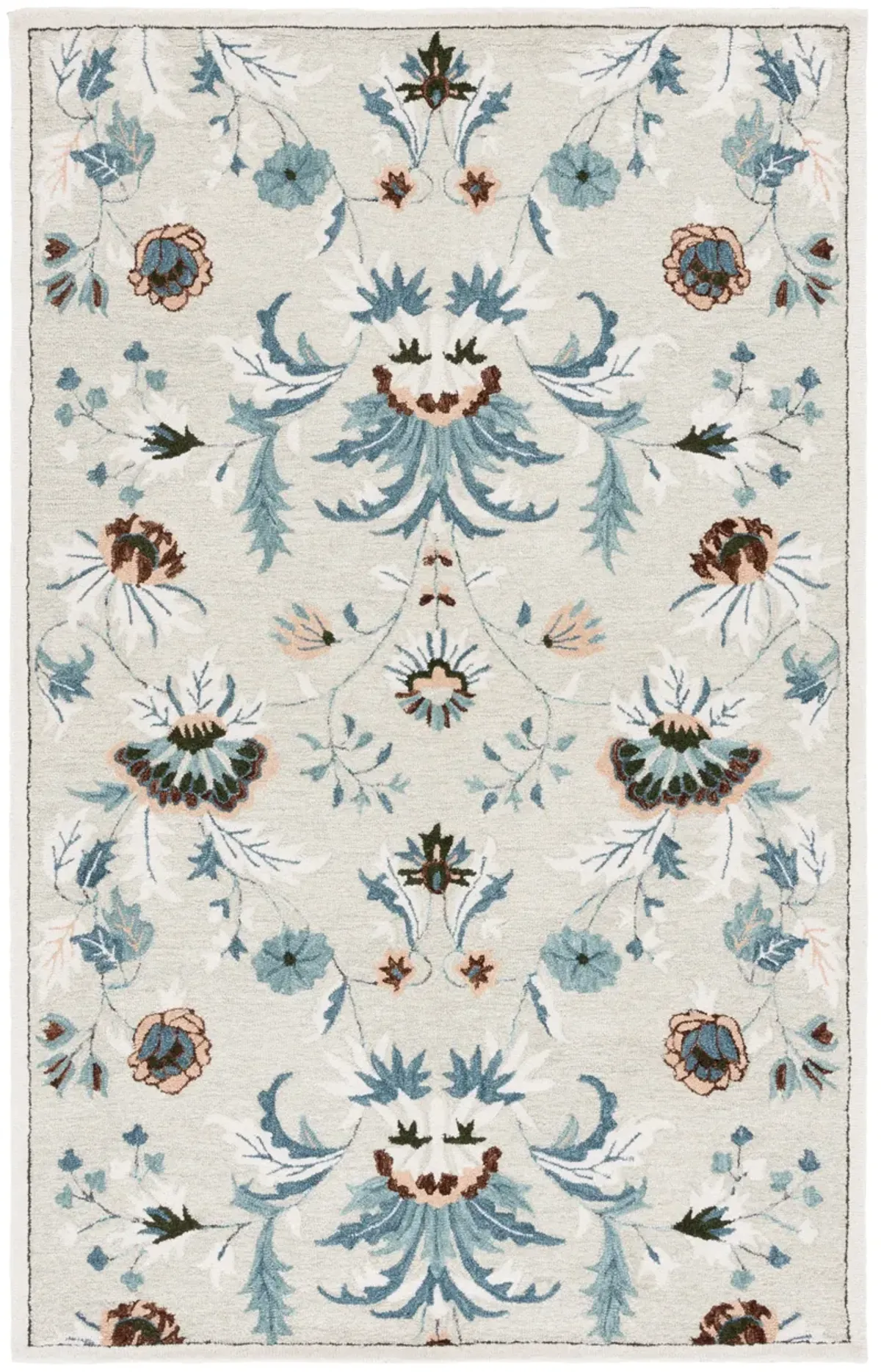 BLOSSOM Hand Tufted 4' x 6' area rug