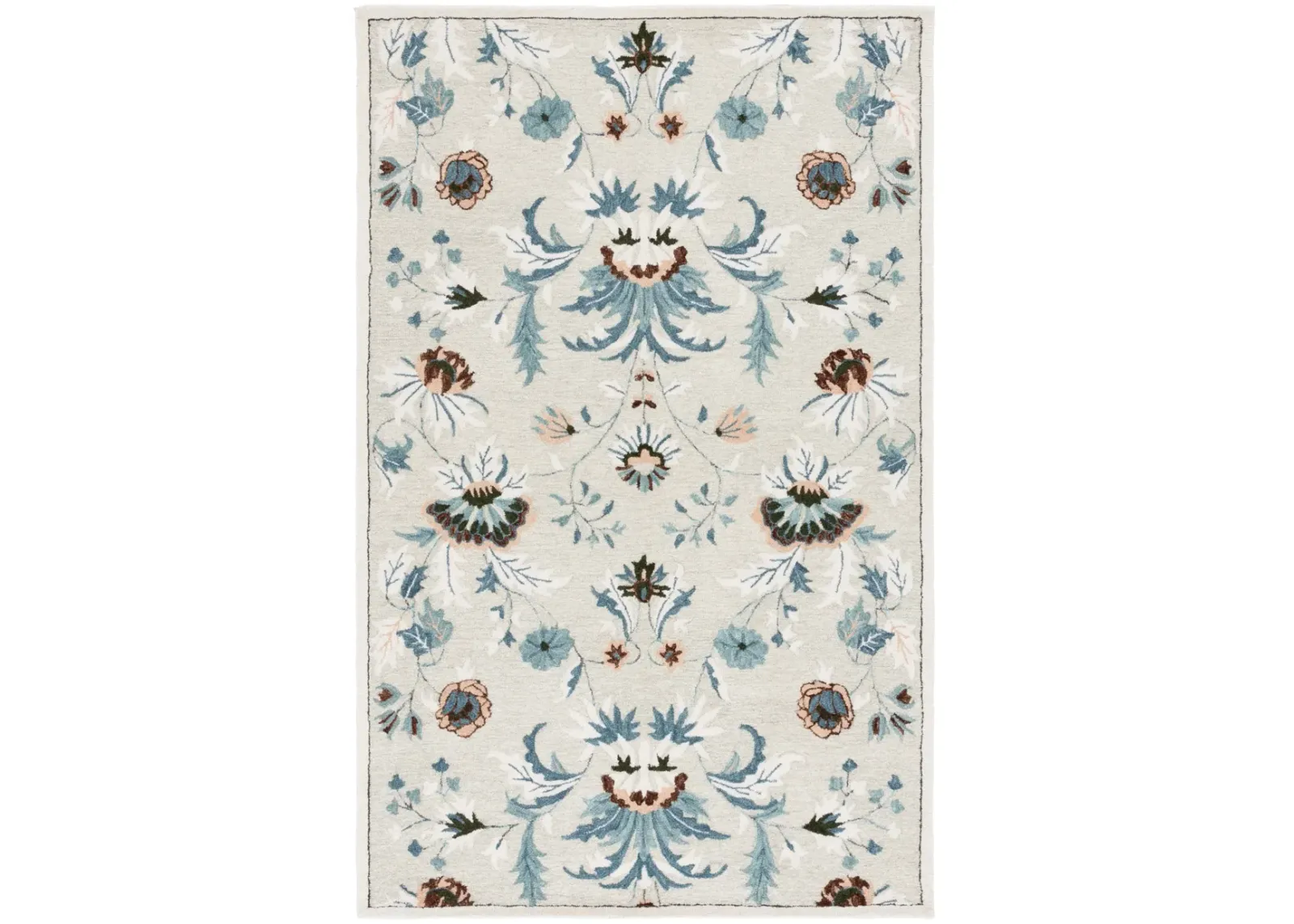 BLOSSOM 572 SAGE  4' x 6' Small Rectangle Rug