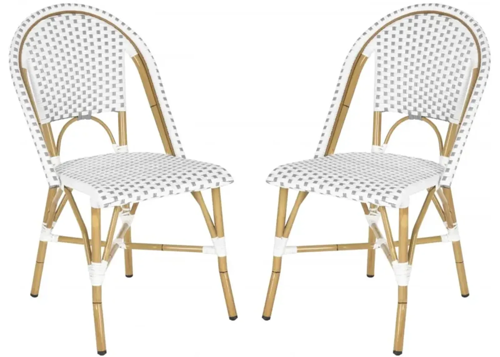 Salcha Indoor-Outdoor French Bistro  Side Chair - Set of 2