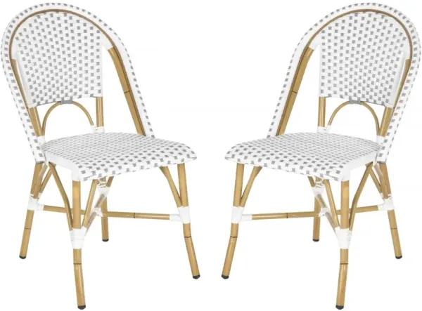 Salcha Indoor-Outdoor French Bistro  Side Chair - Set of 2