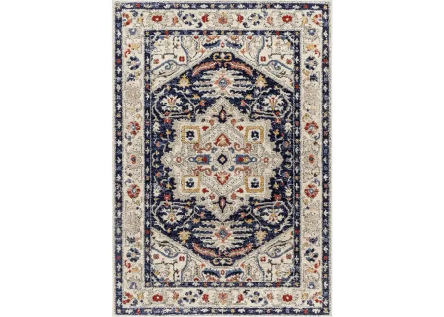 Liebe LBE-2304 2' x 2'11" Machine Woven Rug