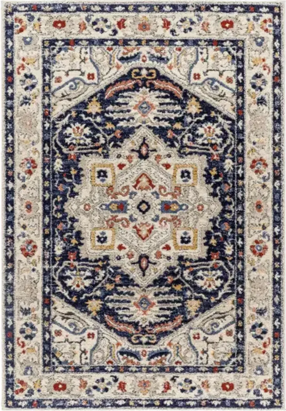 Liebe LBE-2304 2' x 2'11" Machine Woven Rug