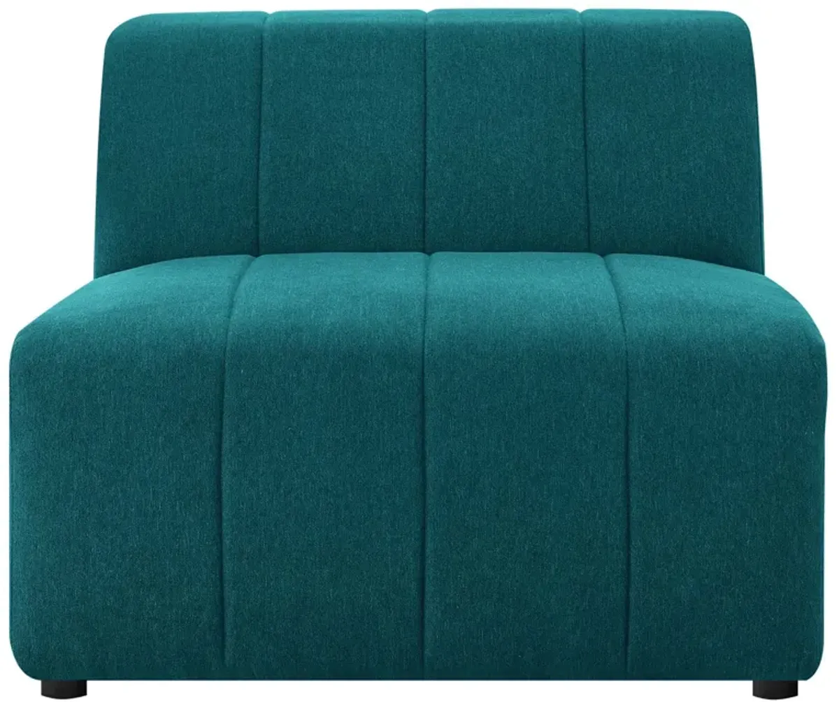 Bartlett Upholstered Fabric Armless Chair