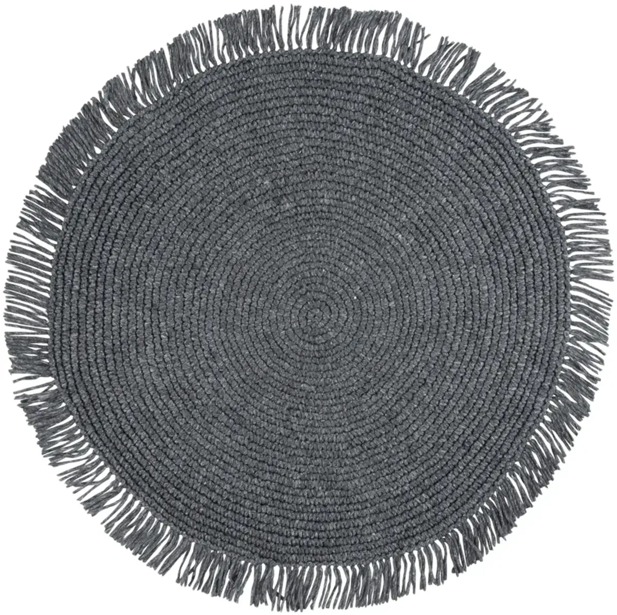 RENEWAL Hand Woven 5' x 5' Round area rug