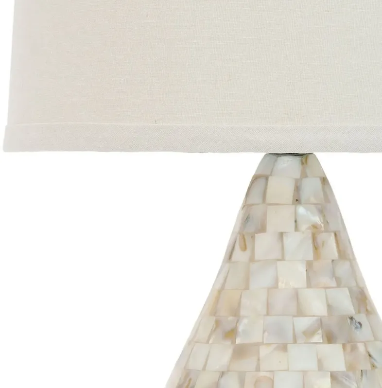 Lauralie Capiz Shell Lamps - Set of 2