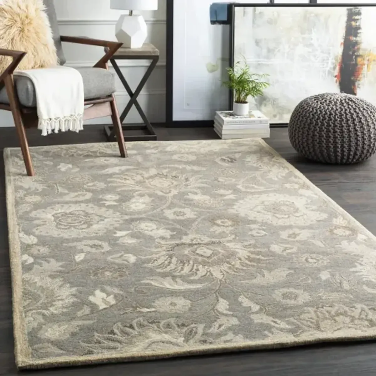 Caesar 6' x 9' Oval Rug