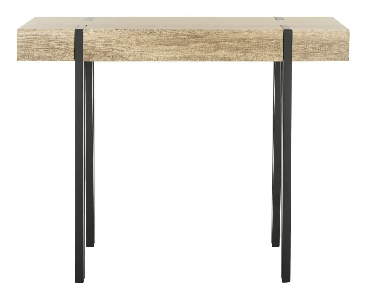 Alyssa Rustic Wood Console Table