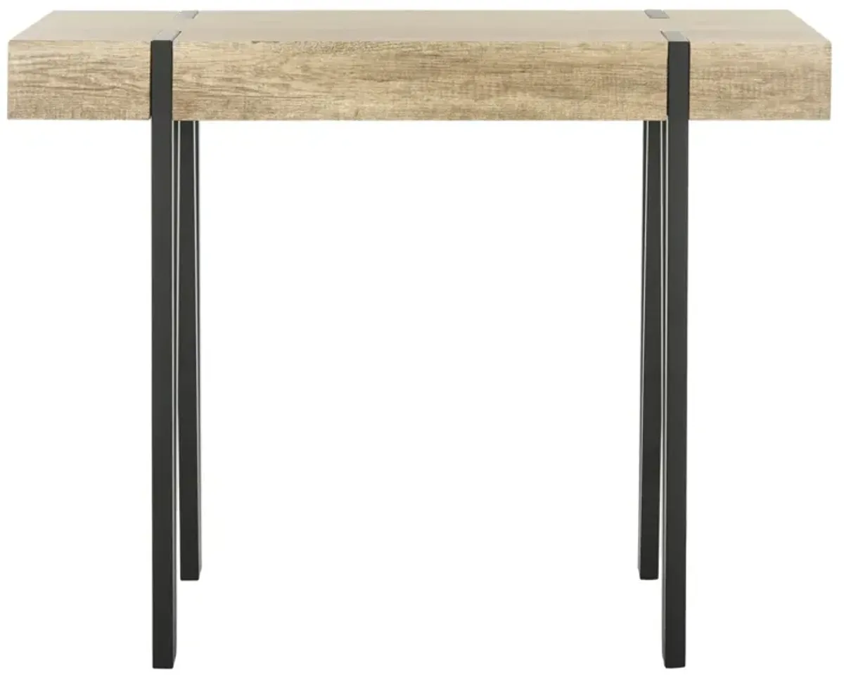 Alyssa Rustic Wood Console Table