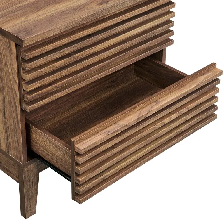 Render Two-Drawer Nightstand