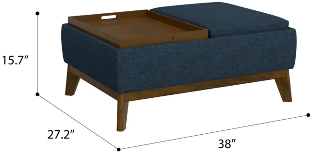 Aria Reversible Tray Ottoman