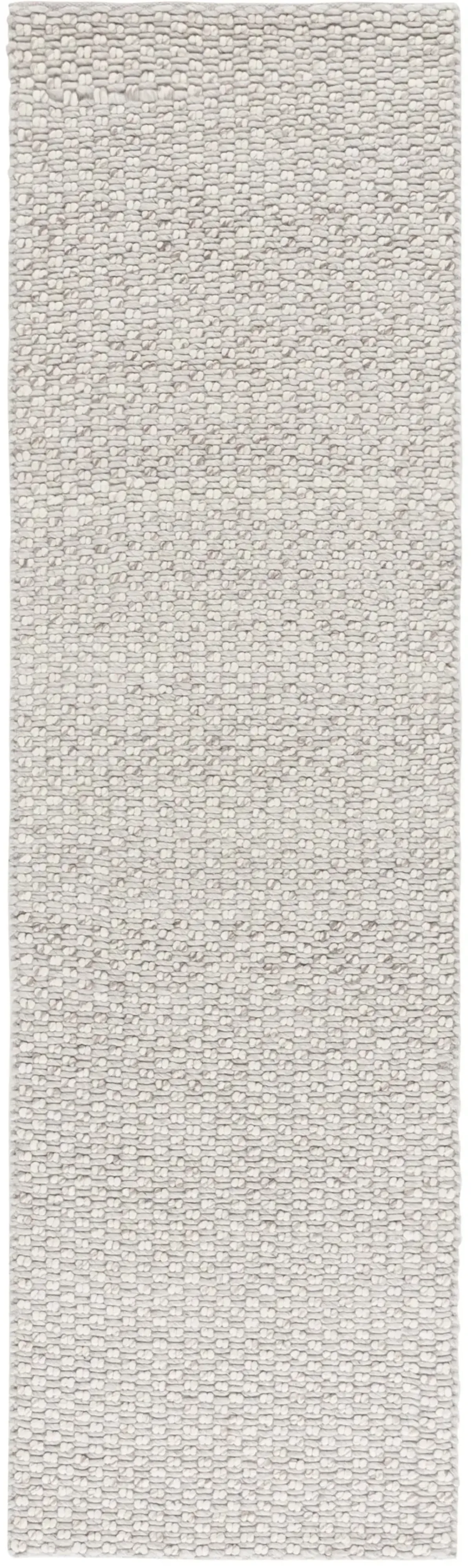 VERMONT 851 SILVER  2'-3' x 8' Runner Rug