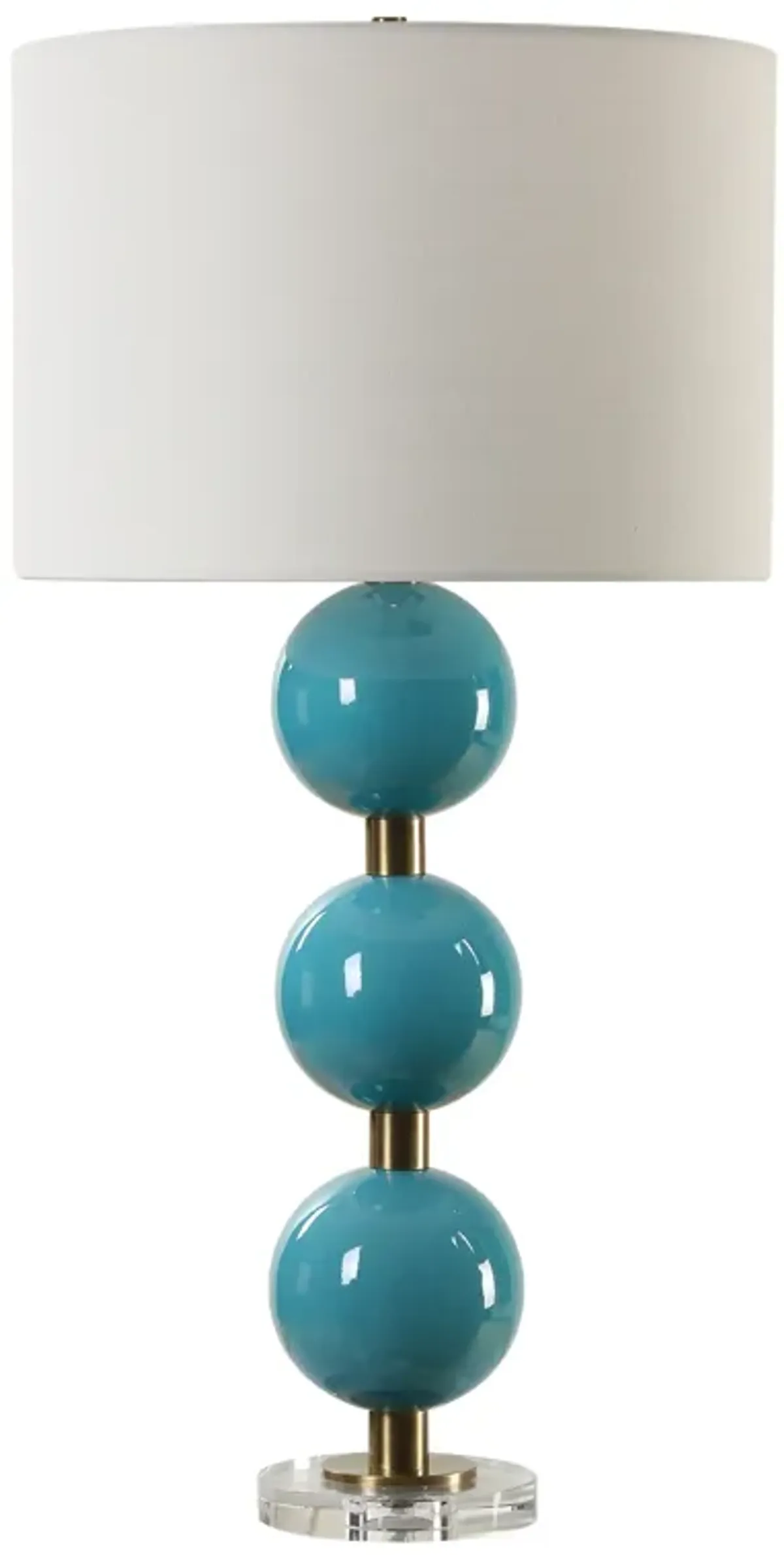 Palawan Blue Glaze Table Lamp