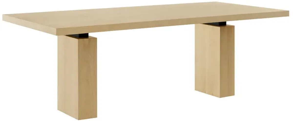 Piston 82" Rectangular Wood Dining Table