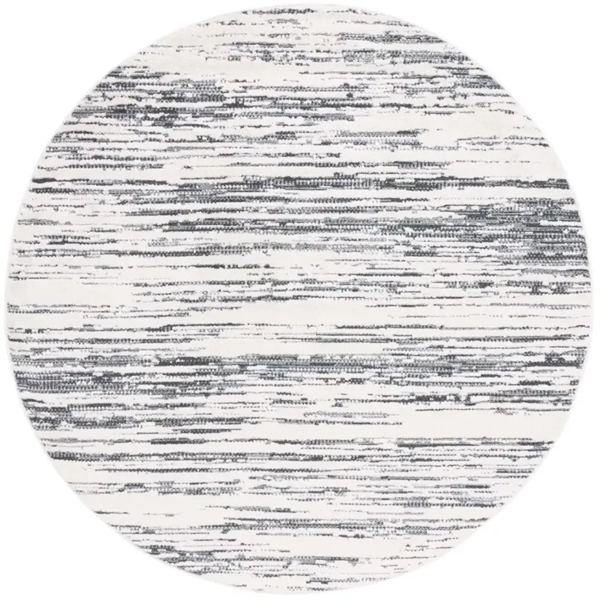 ALAMO 742 Grey 6'-7' X 6'-7' Round Round Rug