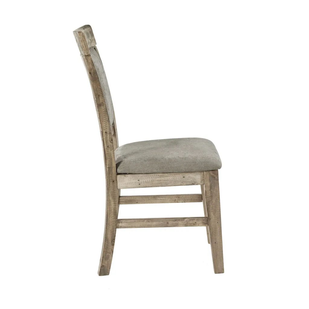 INK+IVY Oliver Natural/Grey Dining Side Chair(Set of 2pcs)