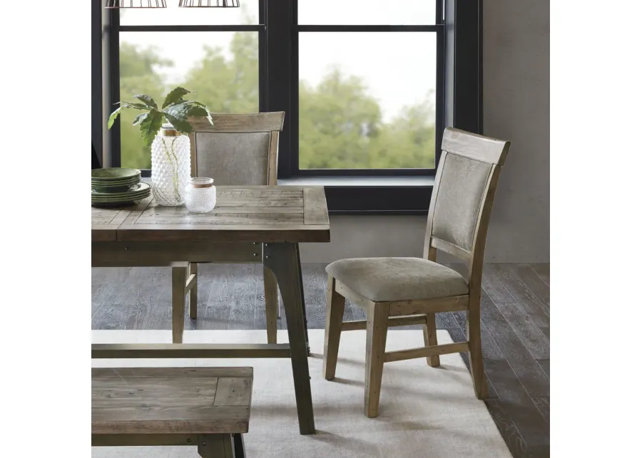 INK+IVY Oliver Natural/Grey Dining Side Chair(Set of 2pcs)