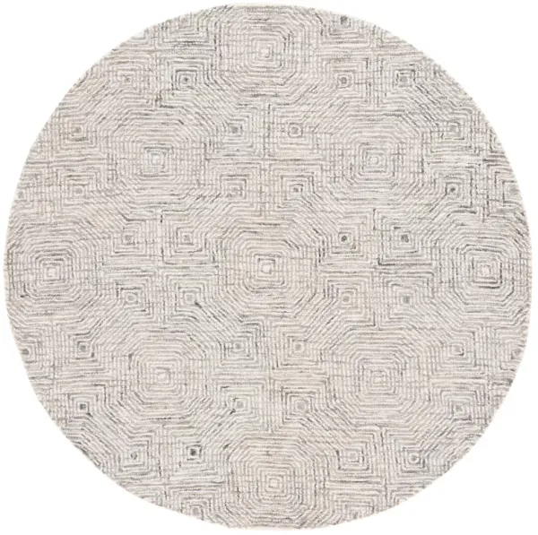 ASPEN Hand Tufted 6' x 6' Round area rug