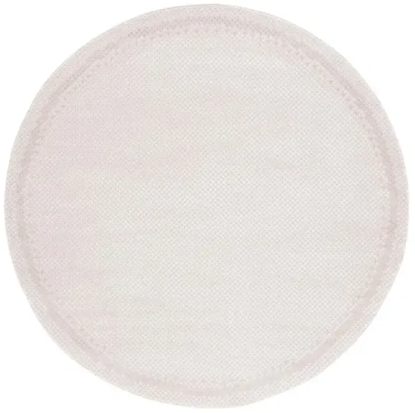 CONTINENTAL 118 Beige  6'-7' X 6'-7' Round Round Rug