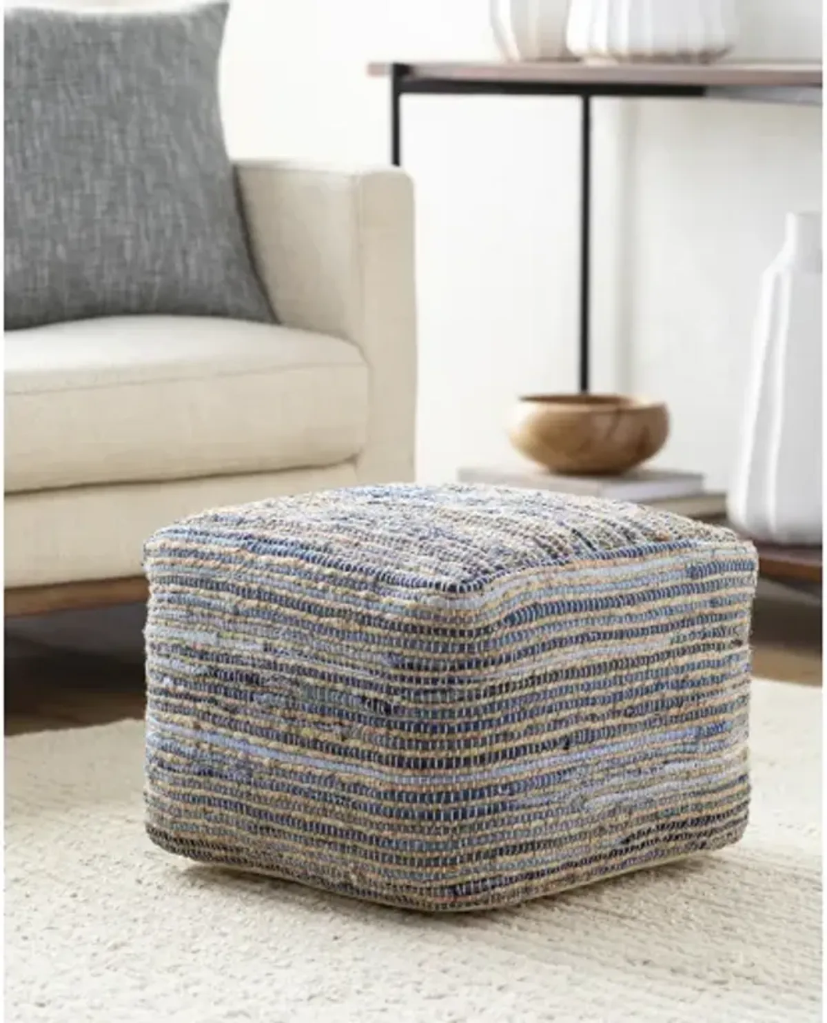 Patrik PKPF-001 14"H x 18"W x 18"D Pouf