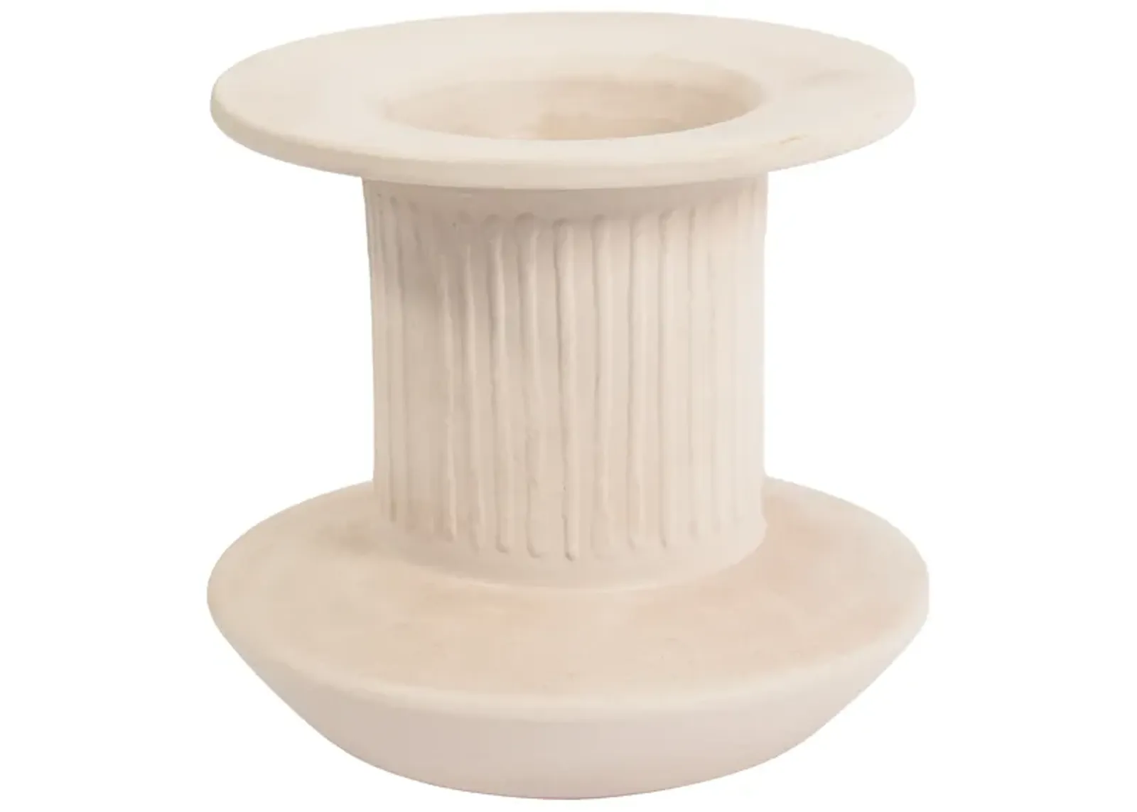 Doric Vase - Small White