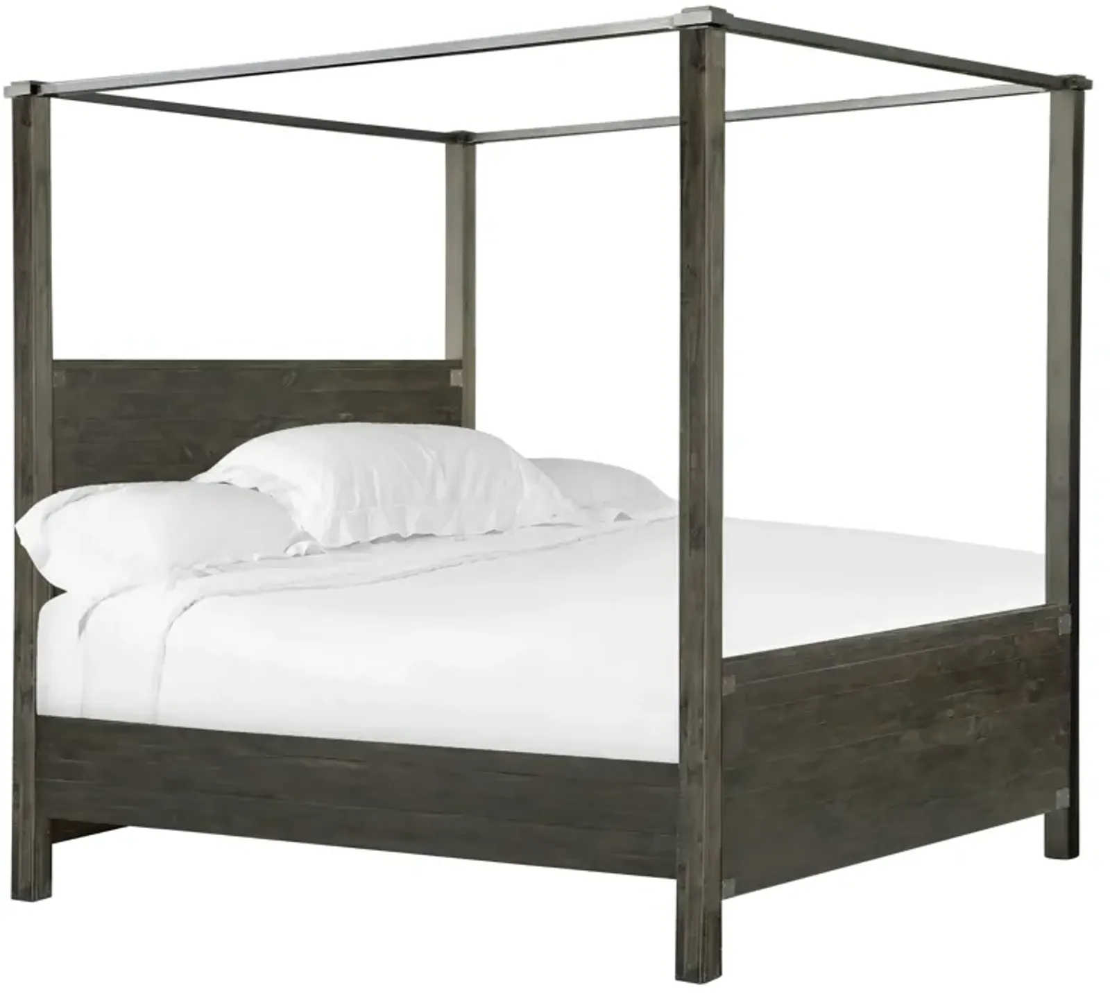 Abington Poster Bed in Weathered Charcoal