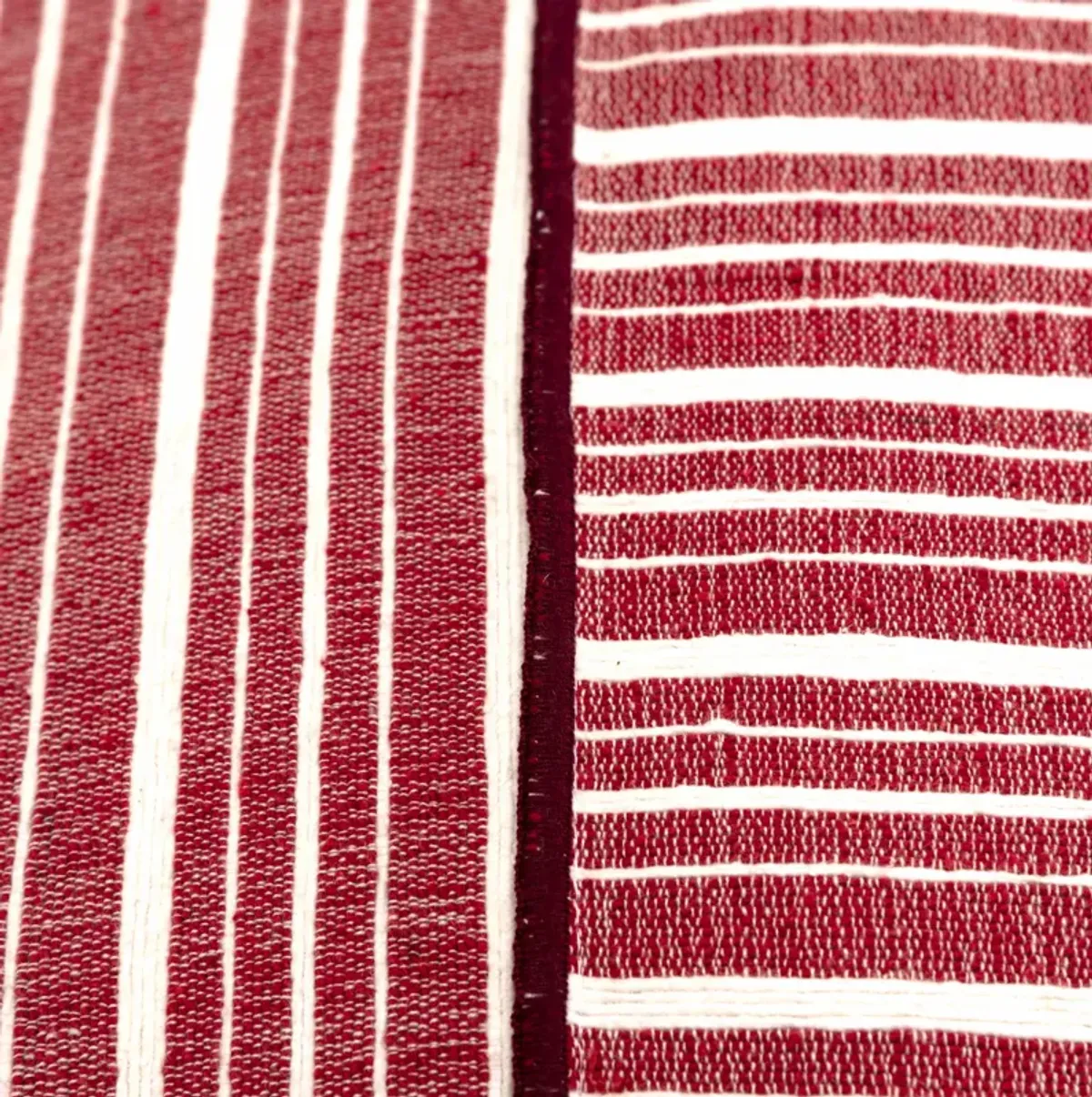 Stripe Red Pillow