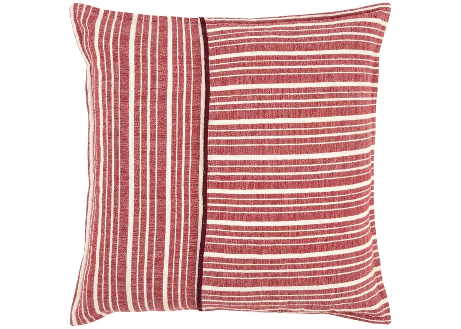 Stripe Red Pillow