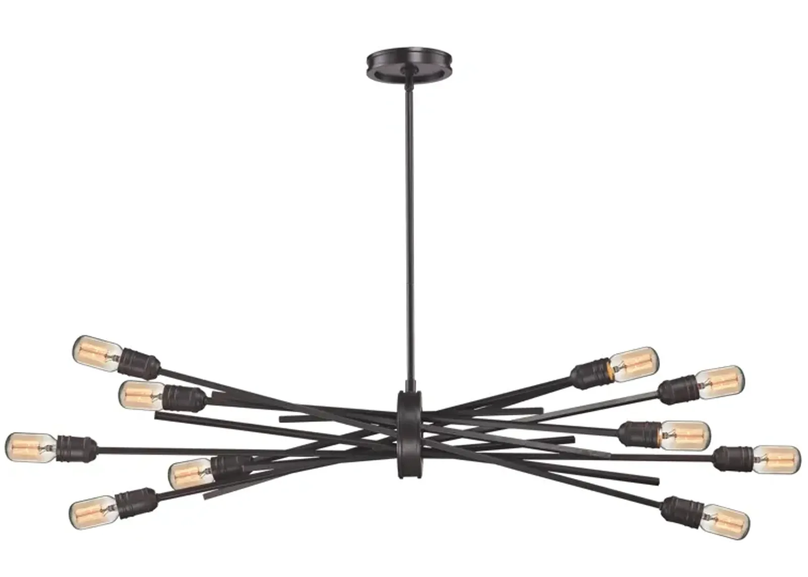 Xenia 40" Wide 10-Light Chandelier - Oil Rubbed Bronze