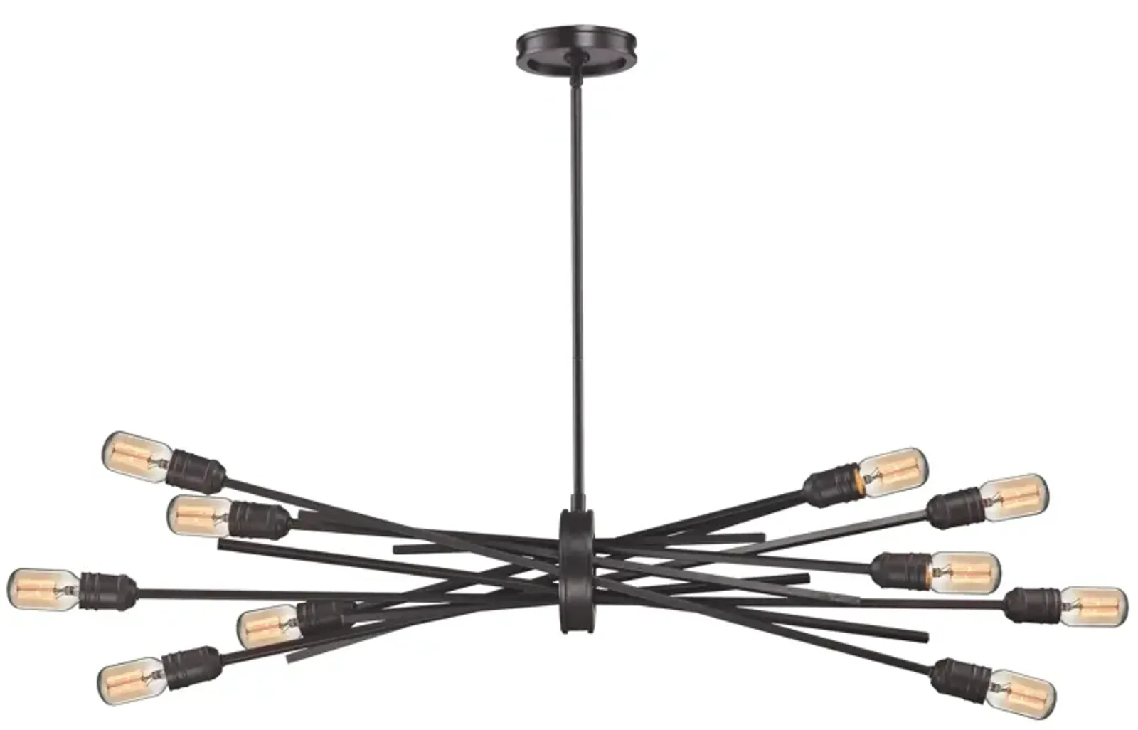 Xenia 40" Wide 10-Light Chandelier - Oil Rubbed Bronze