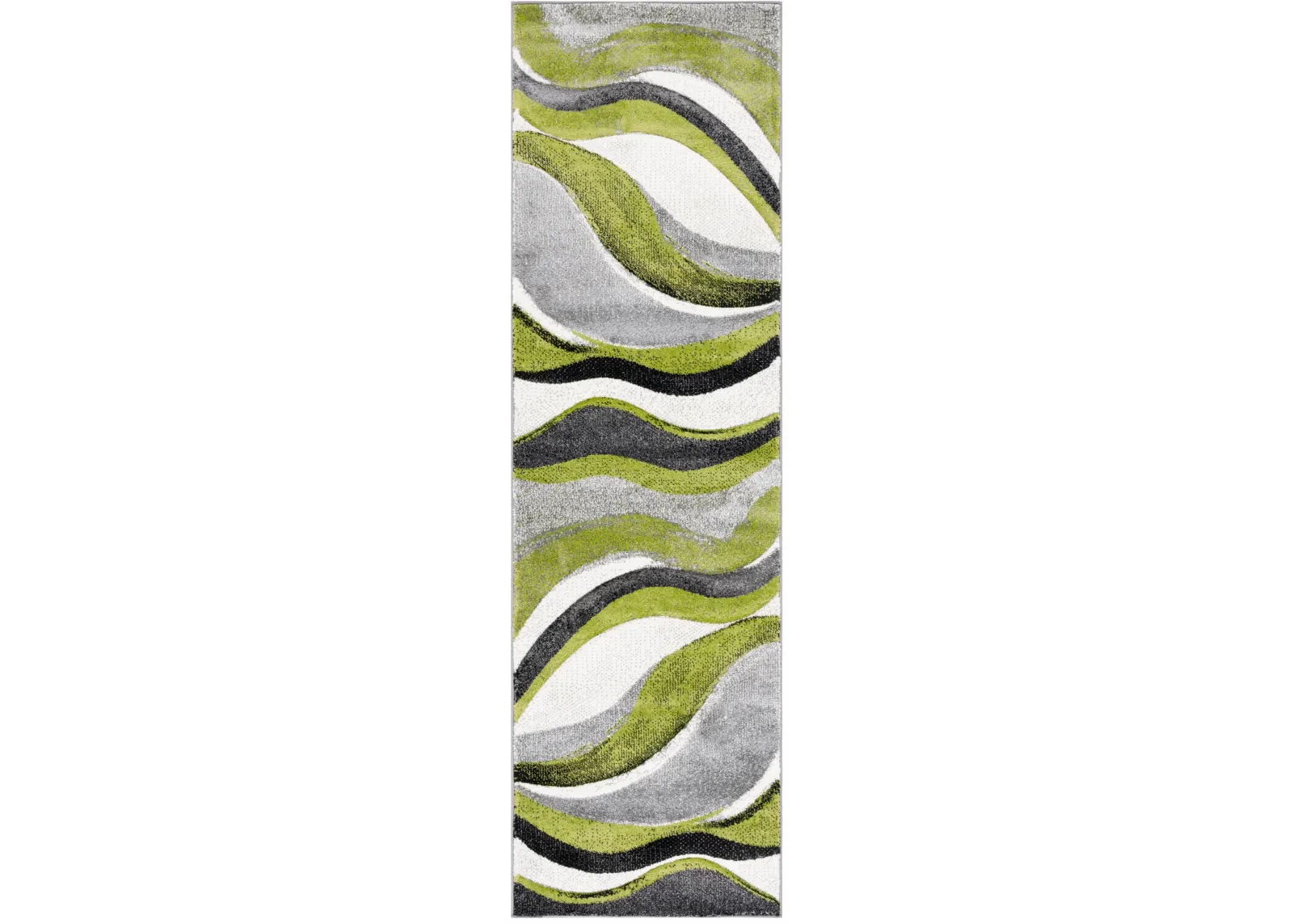 HOLLYWOOD 766 GREY  2'-3' x 6' Runner Rug