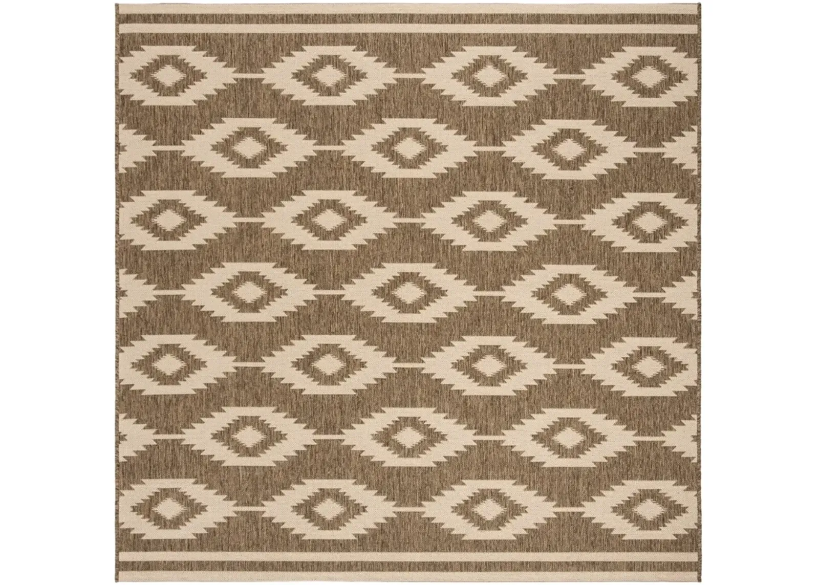 BEACH HOUSE 171 Beige 6'-7' X 6'-7' Square Square Rug