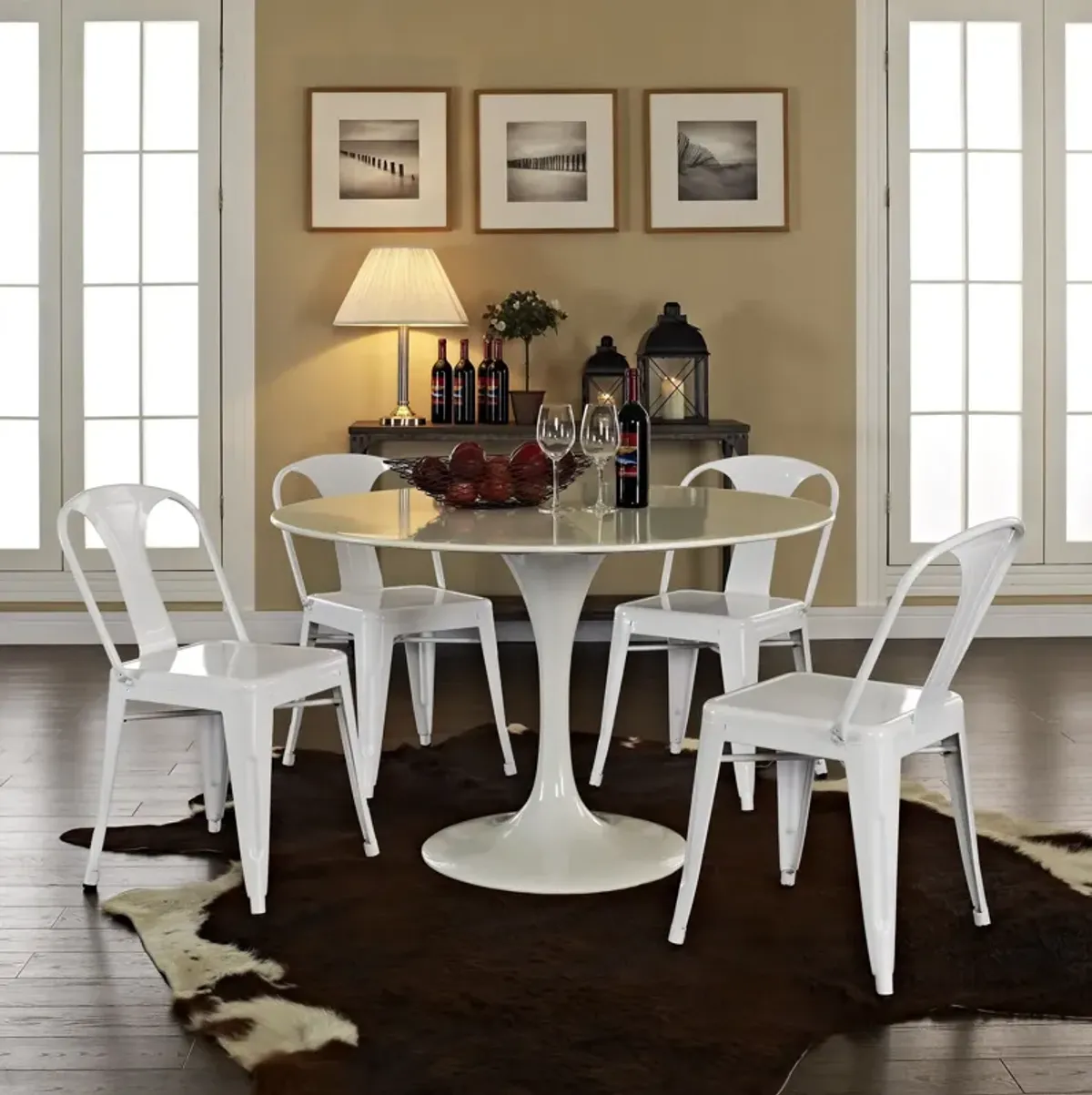 Reception Dining Side Chair Set of 4