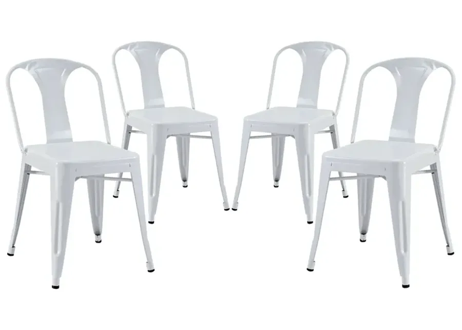 Reception Dining Side Chair Set of 4