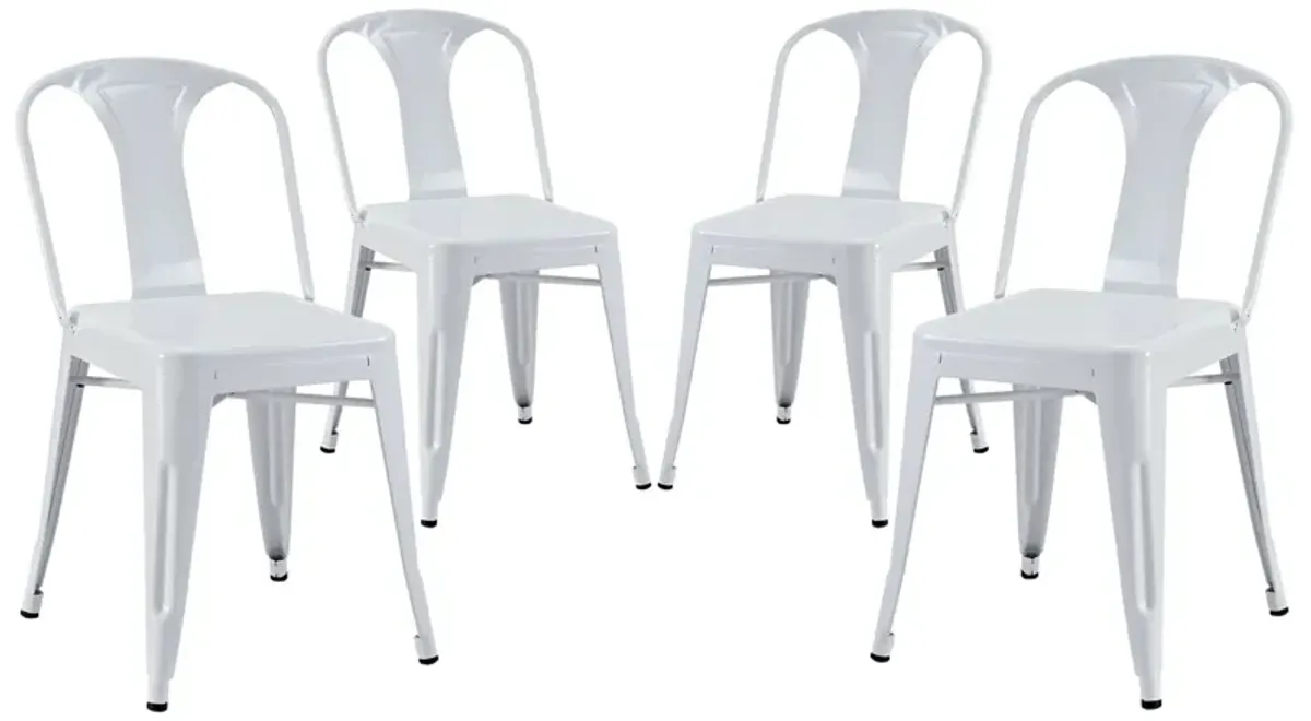 Reception Dining Side Chair Set of 4