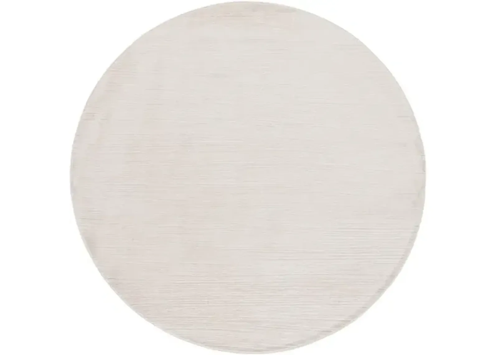 WHISPER 810 Yellow 6'-7' X 6'-7' Round Round Rug