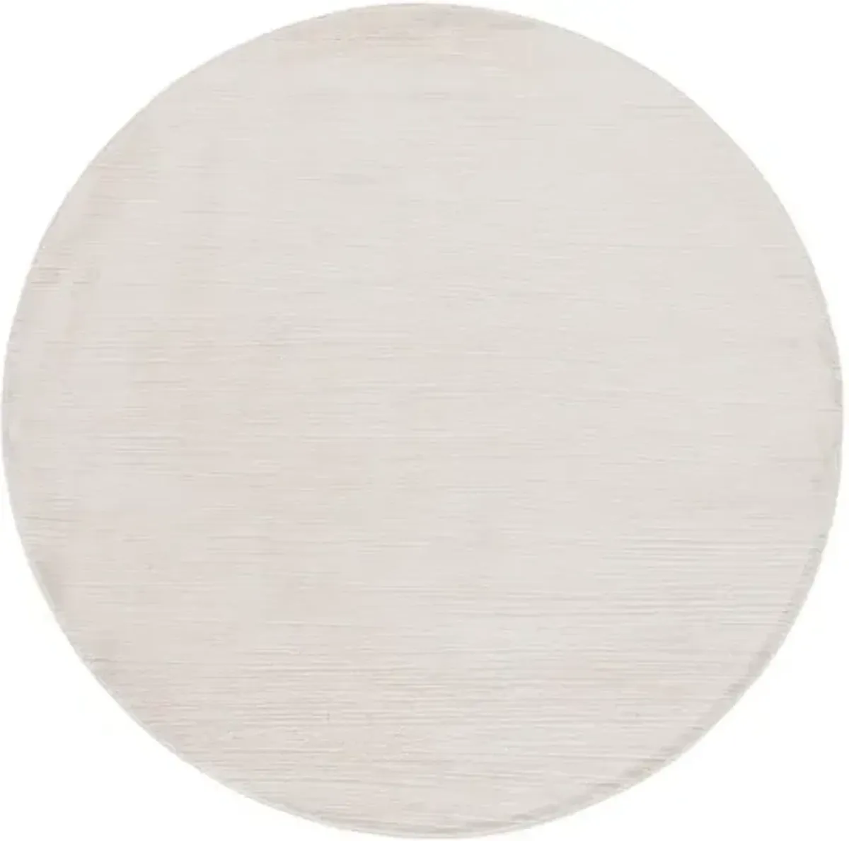 WHISPER 810 Yellow 6'-7' X 6'-7' Round Round Rug