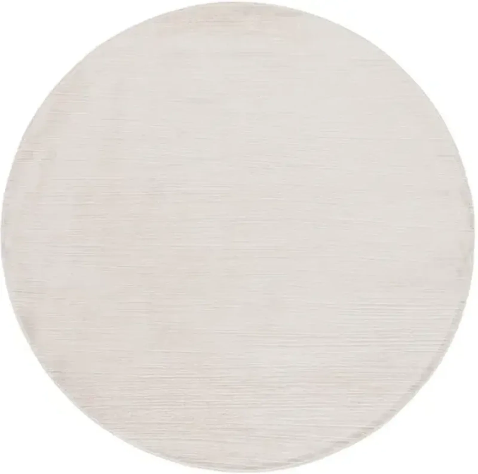 WHISPER 810 Yellow 6'-7' X 6'-7' Round Round Rug