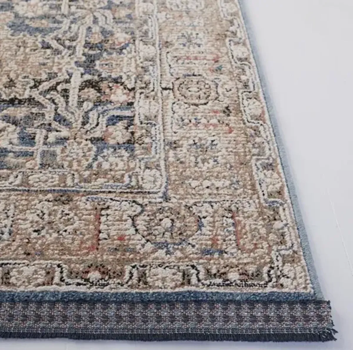 VIVALDI 546 Blue  6'-7' X 6'-7' Square Square Rug