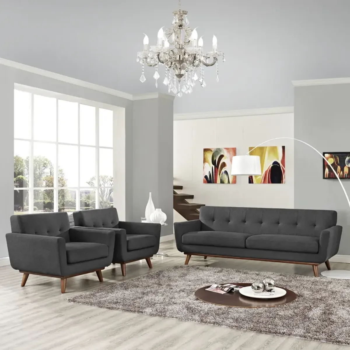 Engage Armchairs and Sofa Set of 3