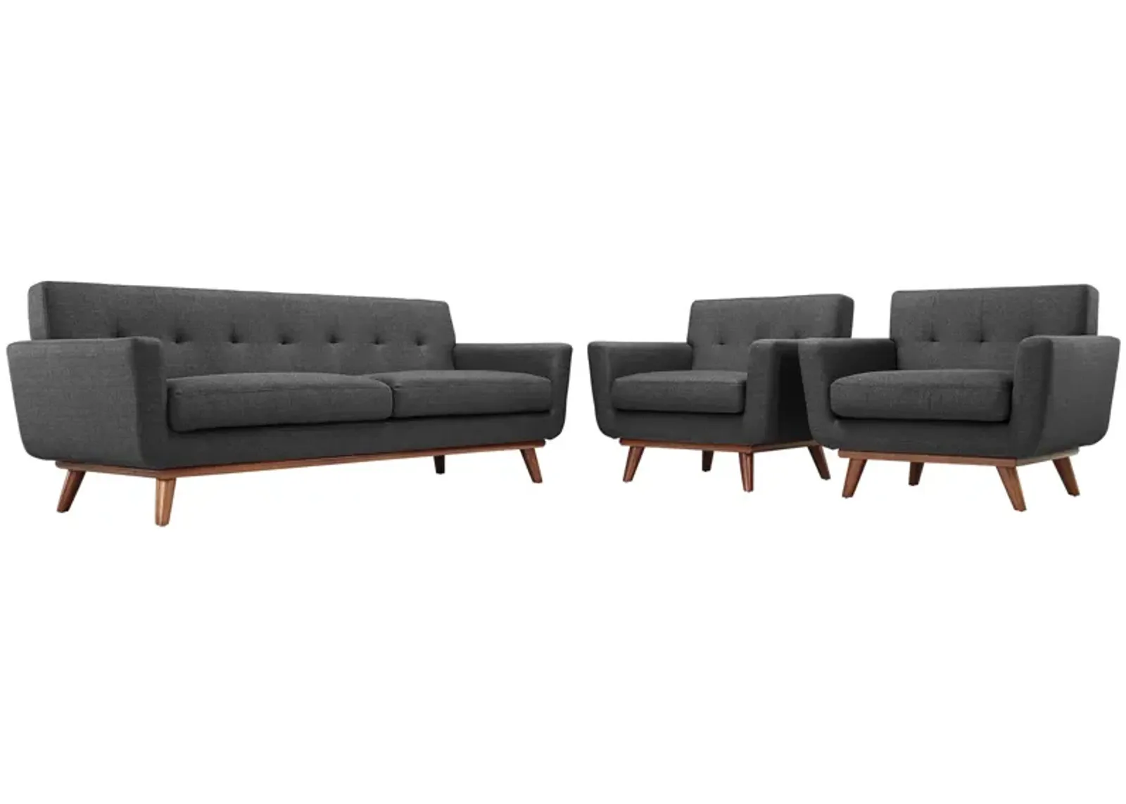 Engage Armchairs and Sofa Set of 3