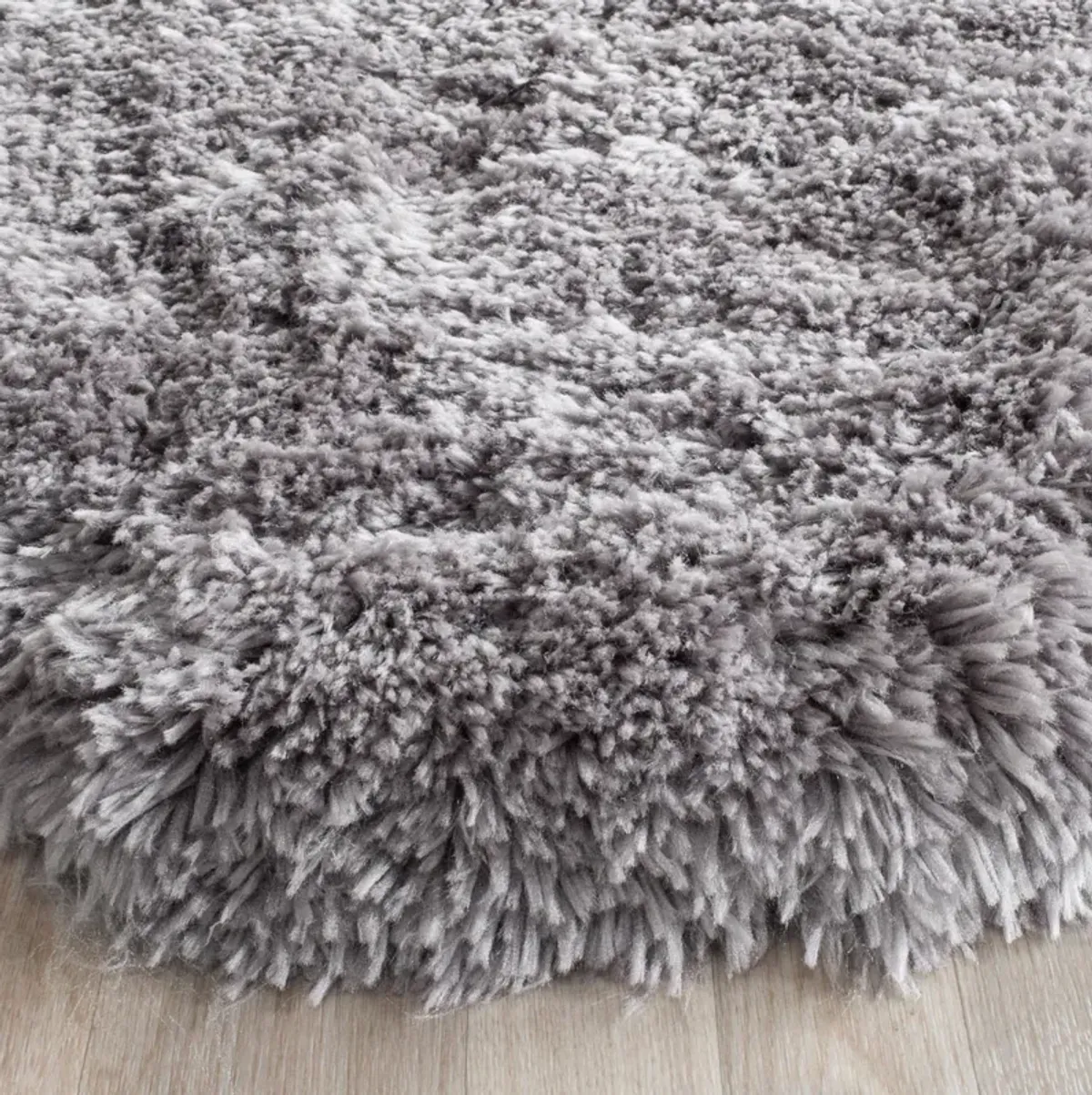 ARCTIC SHAG Grey 4' X 6' Small Rectangle Rug