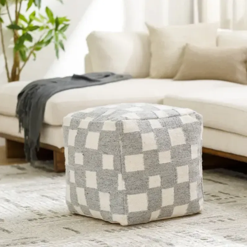 Jacinta JTPF-002 18"H x 18"W x 18"D Pouf