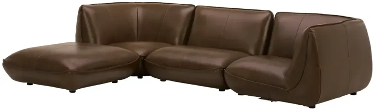 ZEPPELIN LOUNGE MODULAR LEATHER SECTIONAL