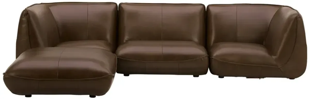 ZEPPELIN LOUNGE MODULAR LEATHER SECTIONAL