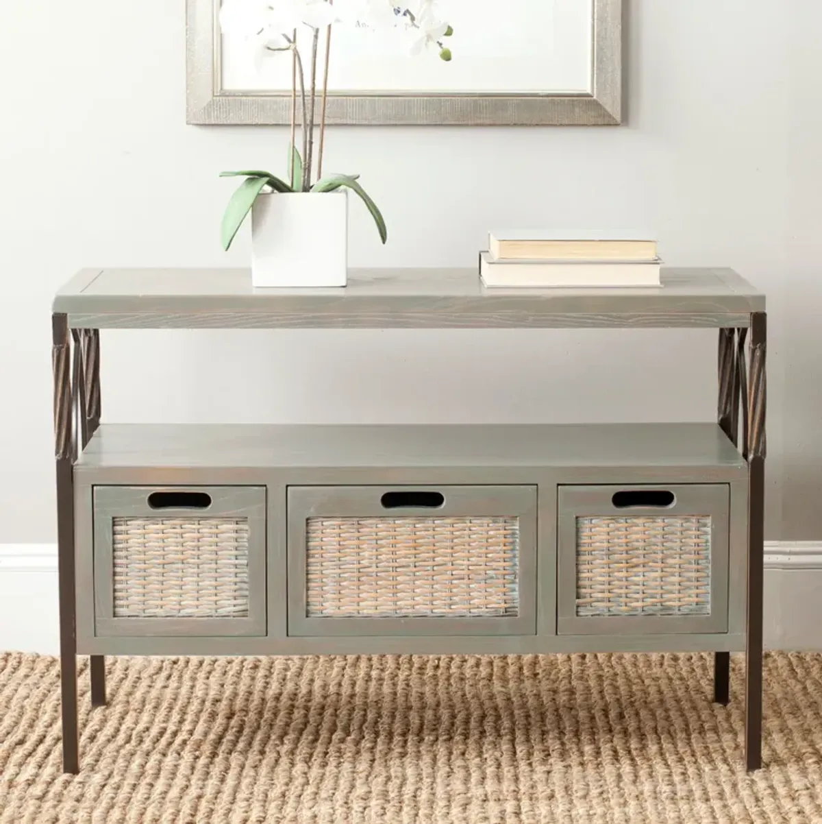 JOSHUA 3 DRAWER CONSOLE