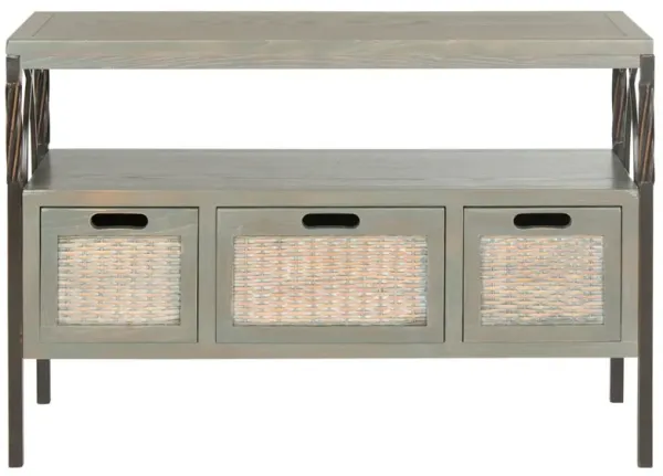 JOSHUA 3 DRAWER CONSOLE
